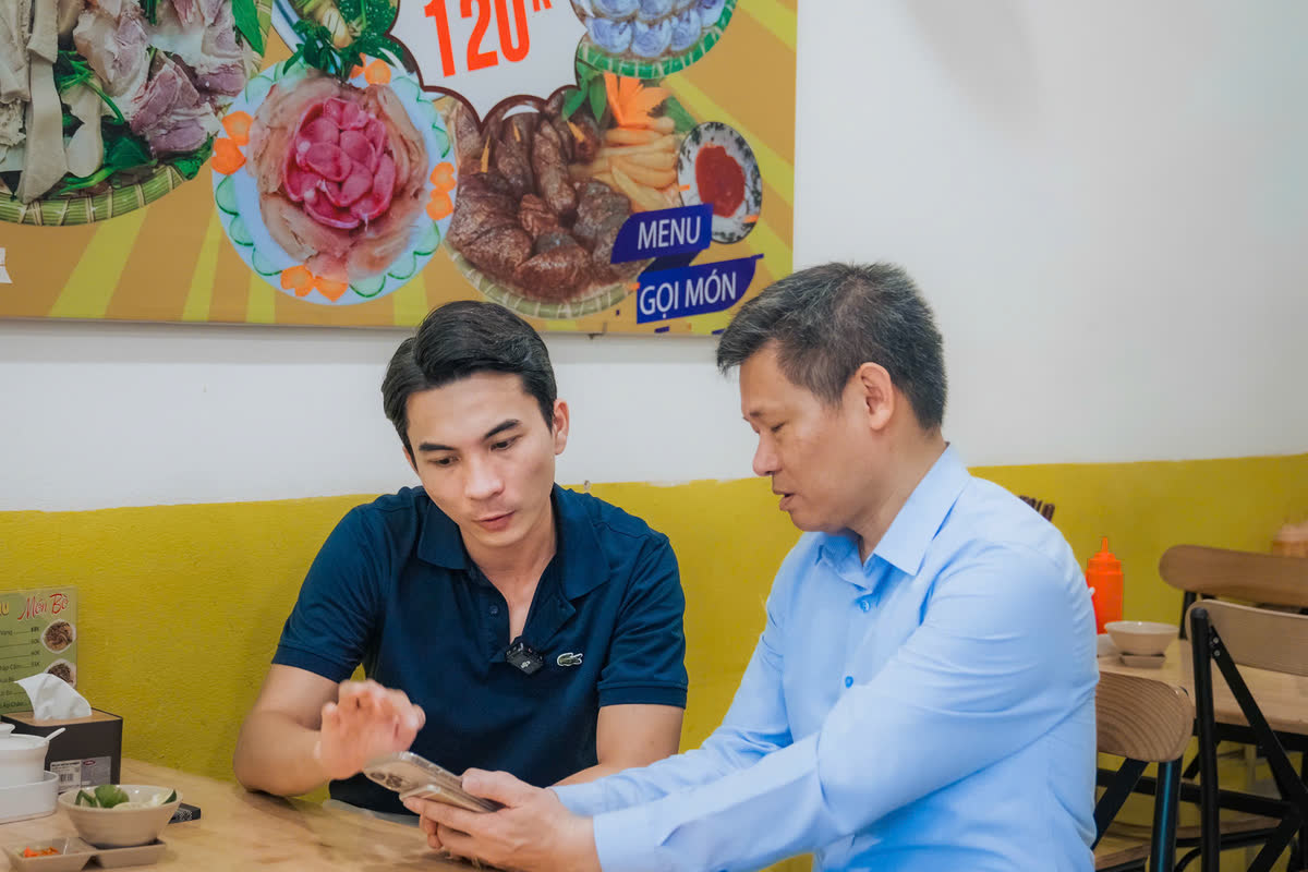Gặp gỡ và trao đổi cùng chủ quán Phở Mạnh Cường