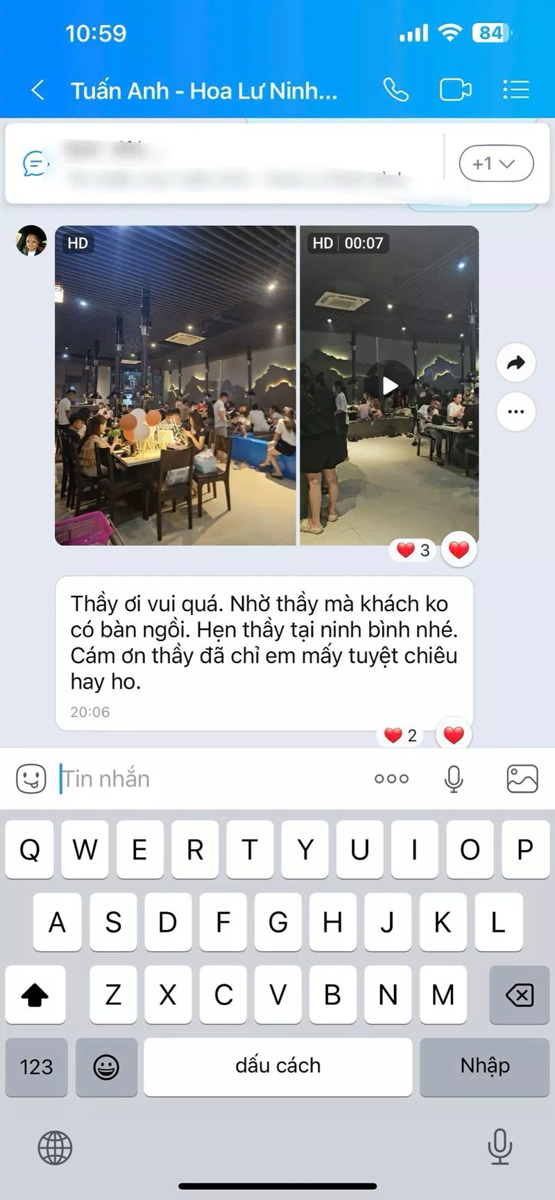 Phản hồi học viên 05
