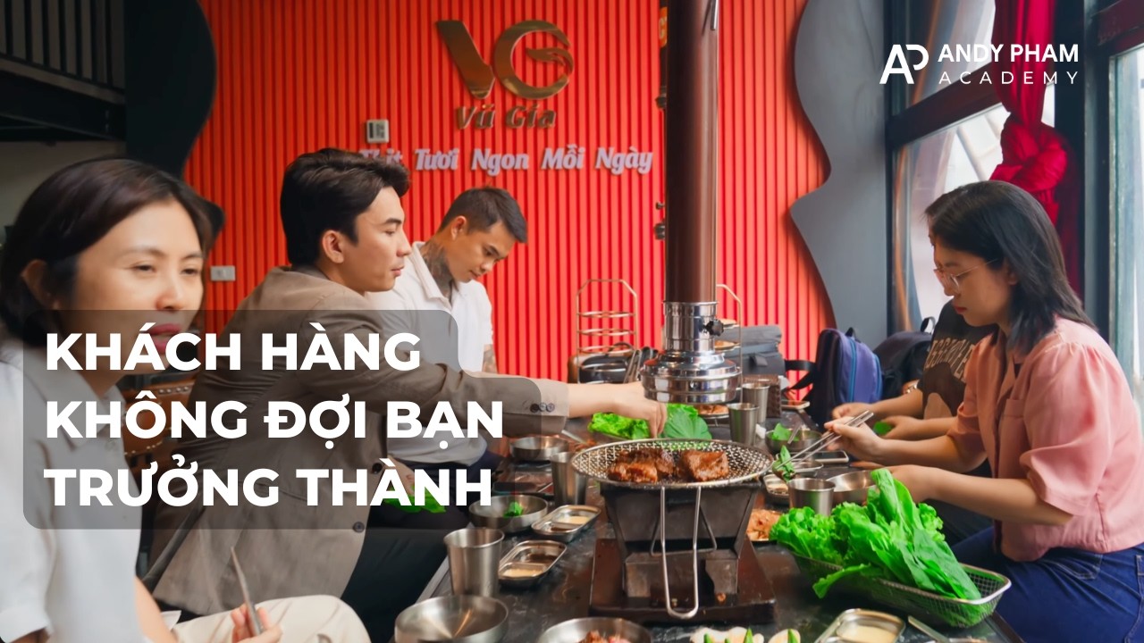Chủ chuỗi Nướng Vũ Gia chia sẻ câu chuyện